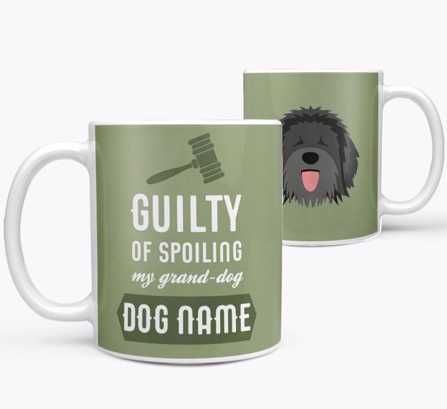 Guilty Grandpa: Personalized {breedCommonName} Mug